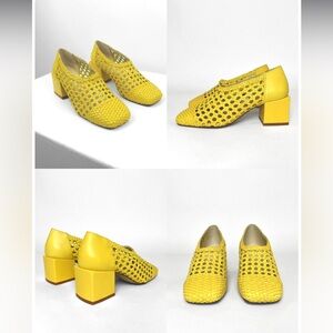 Stiu Made in Spain woven heels size 40